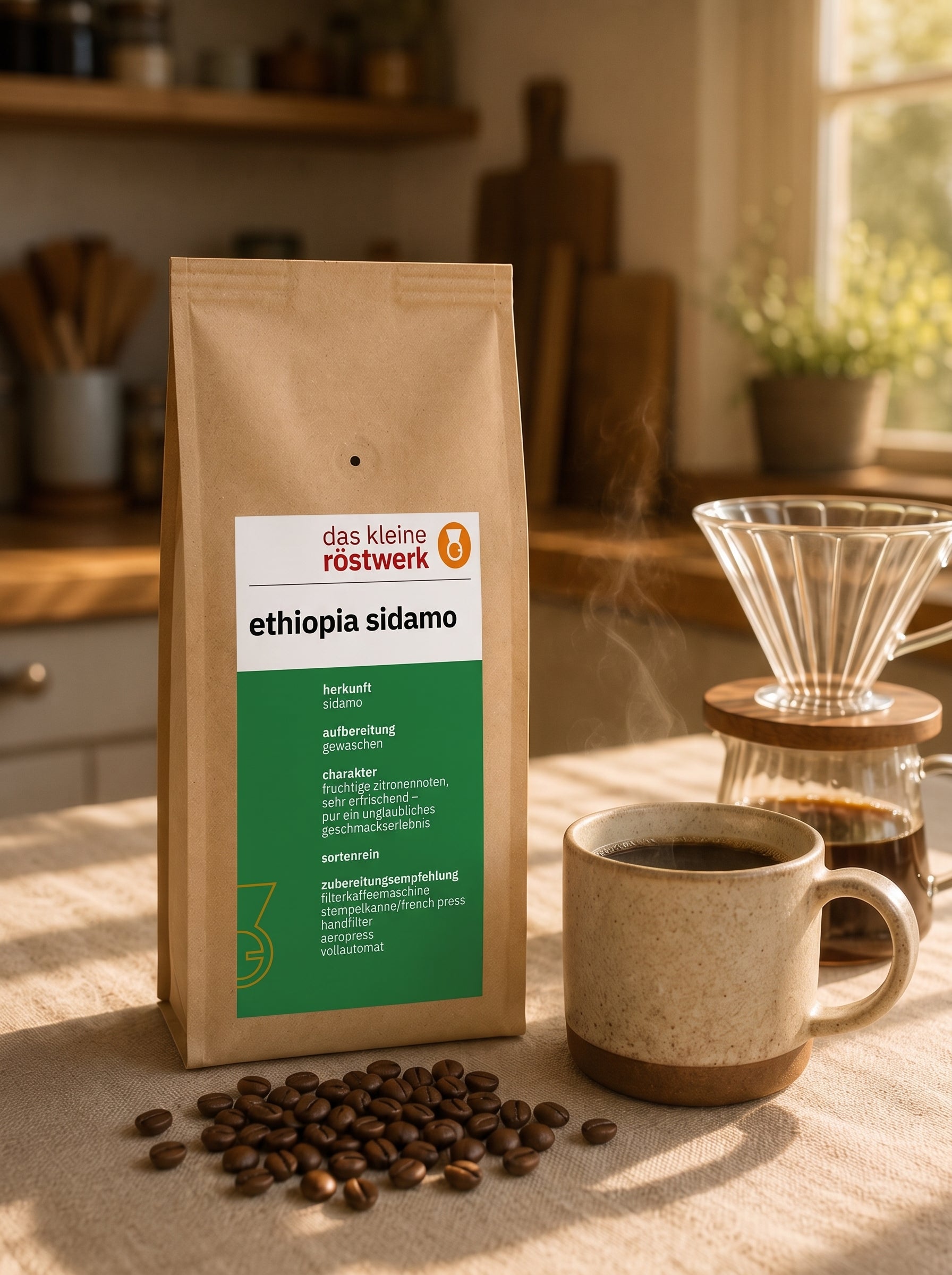 ethiopia sidamo – Lifestyle mit Tasse