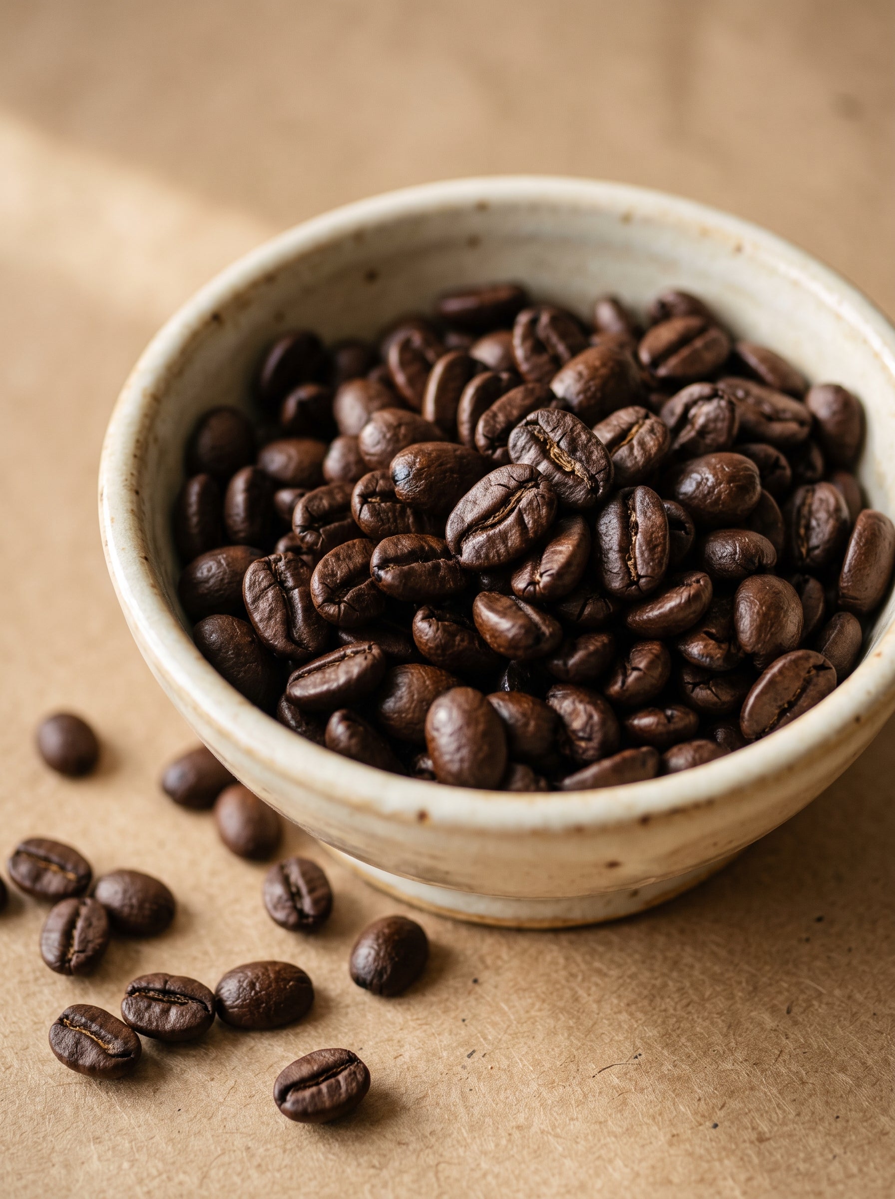 espresso l – Bohnen-Makro