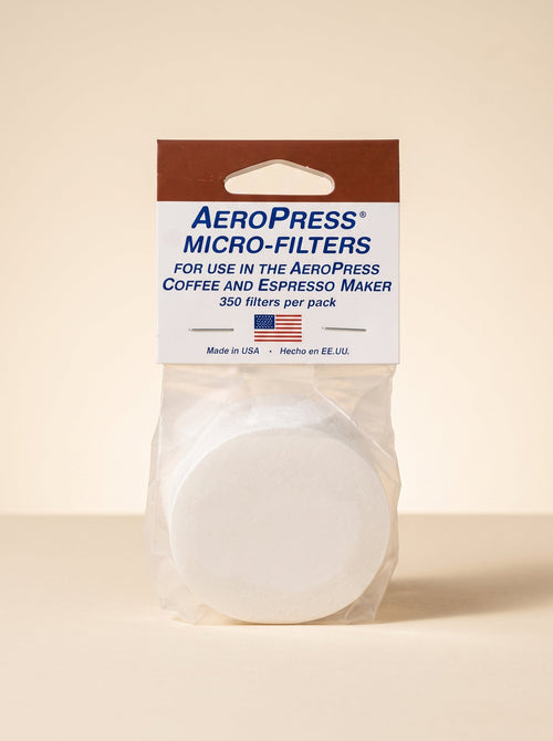 AeroPress micro-papierfilter 350er packung – Packshot