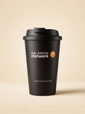 großer coffee to go mehrweg thermobecher (komplett recycelbar) – Packshot